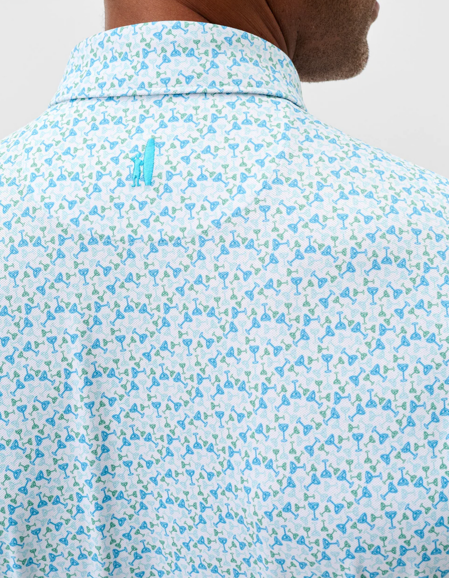 Performance Mesh Polo-Cocktail Time