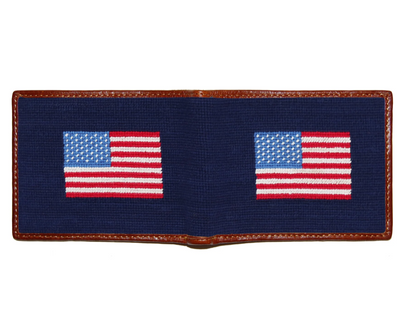 American Flag Wallet (Dark Navy)