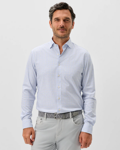 Everyday Performance Button Down Shirt-Briney Tattersall