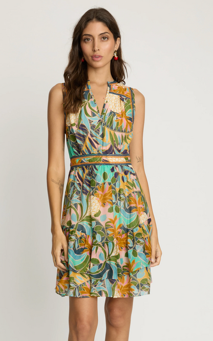 Caitlin Dress in Baroque Pineapple
