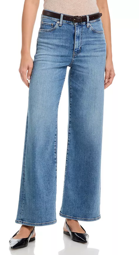 Le Slim Palazzo High Rise Jean in Clue