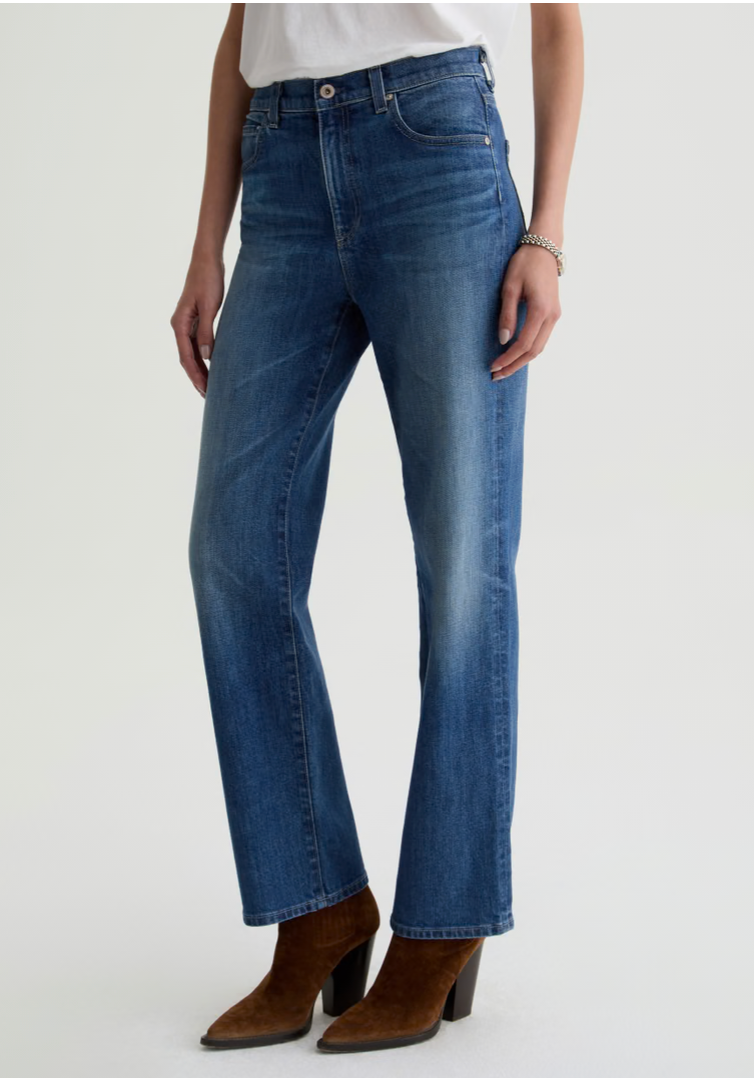 Brinley Mid-Rise Straight Jean in Hotel California