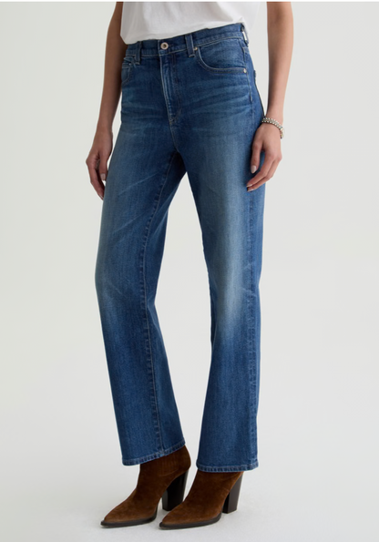 Brinley Mid-Rise Straight Jean in Hotel California