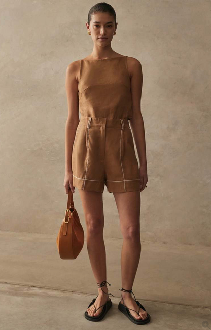 The Monte Shorts in Honey