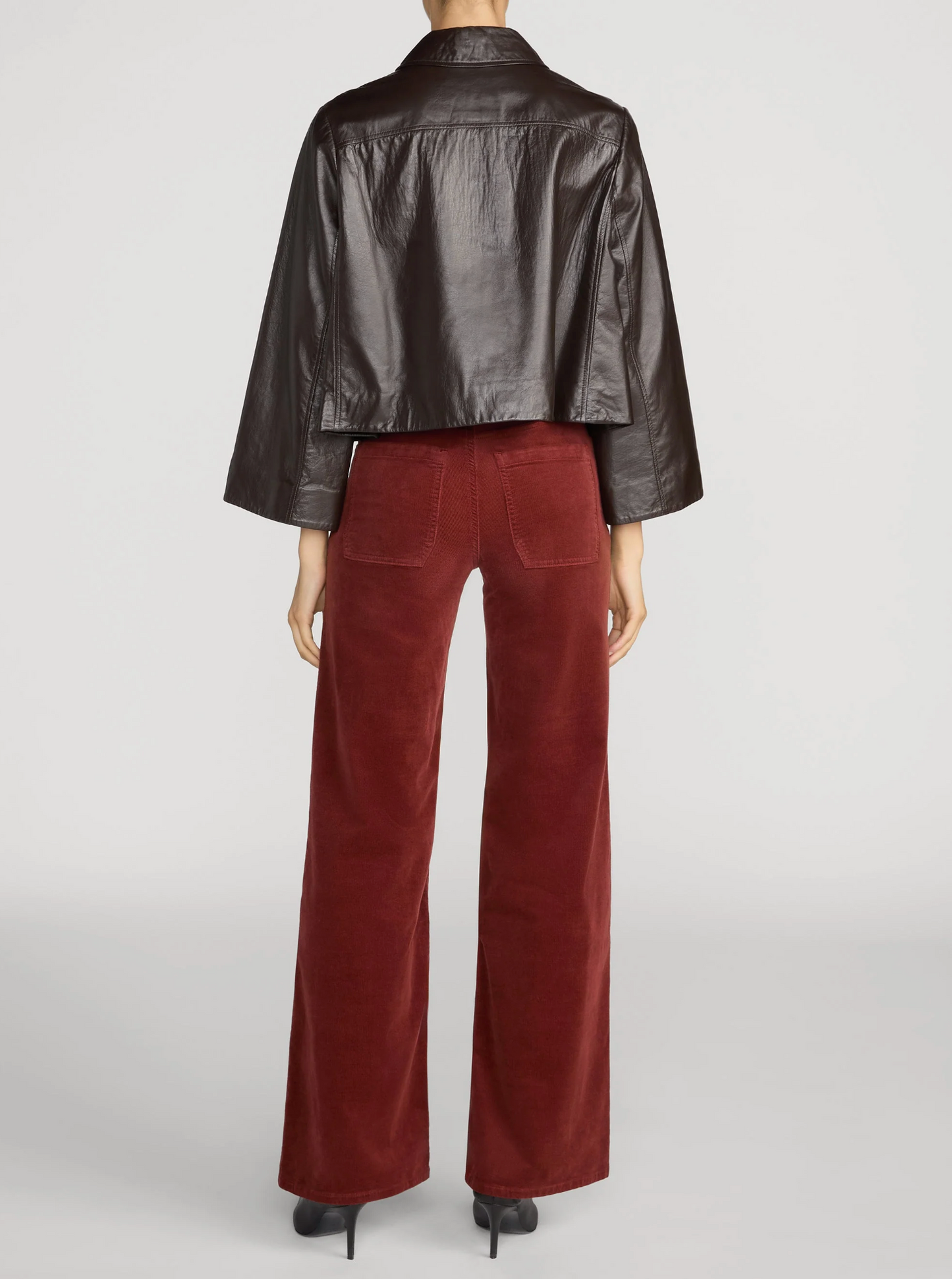 Le Slim Palazzo Modernist Pocket Corduroy