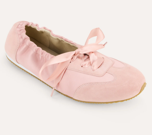 Ava Sneaker in Ballet Leather