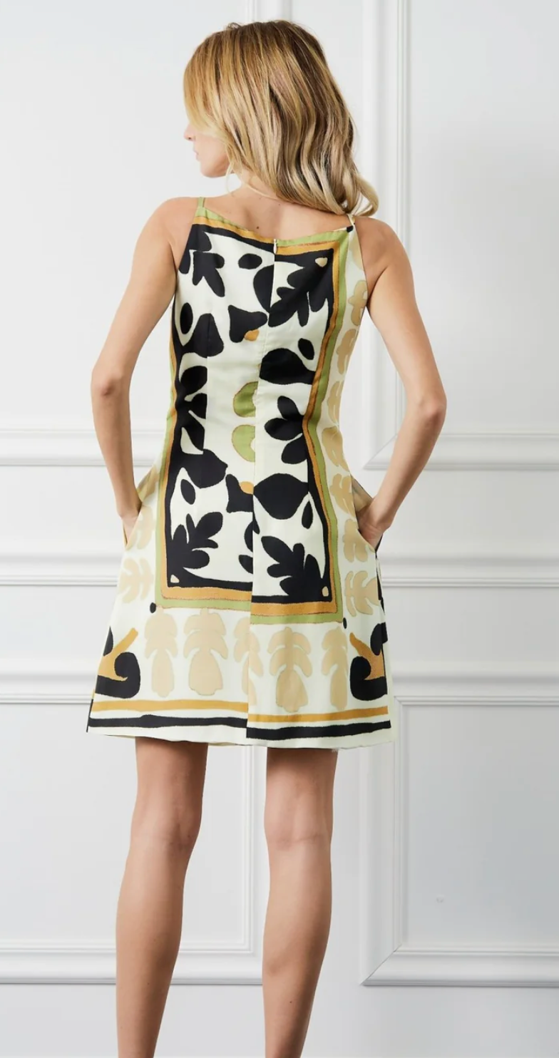 Perla Halter Mini Dress