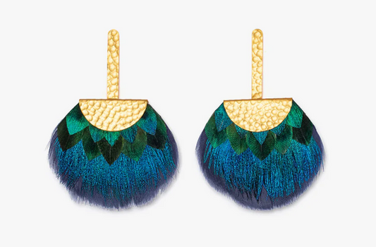 Tucket Blue Grecian Earring