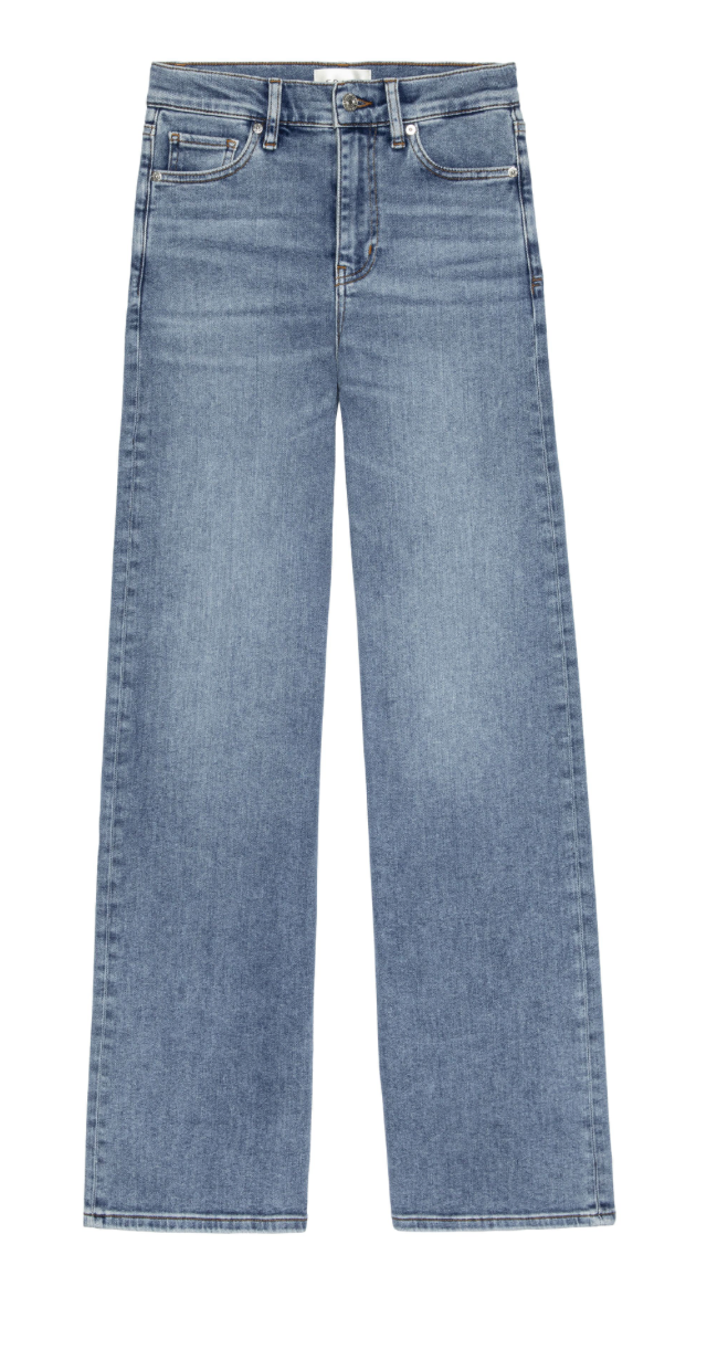 Le Slim Palazzo High Rise Jean in Clue