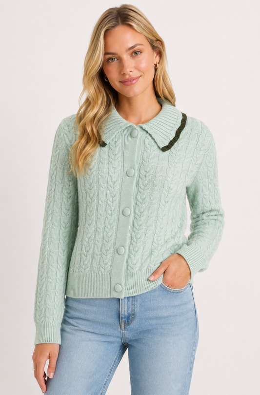 Lilla P Polo Cardigan