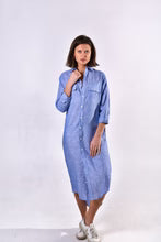 Linen Girlfriend Midi Dress