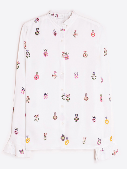 Shirt Nicola Escarapelas Print