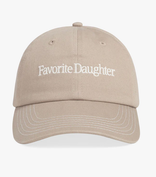 Classic Logo Baseball Hat in Taupe