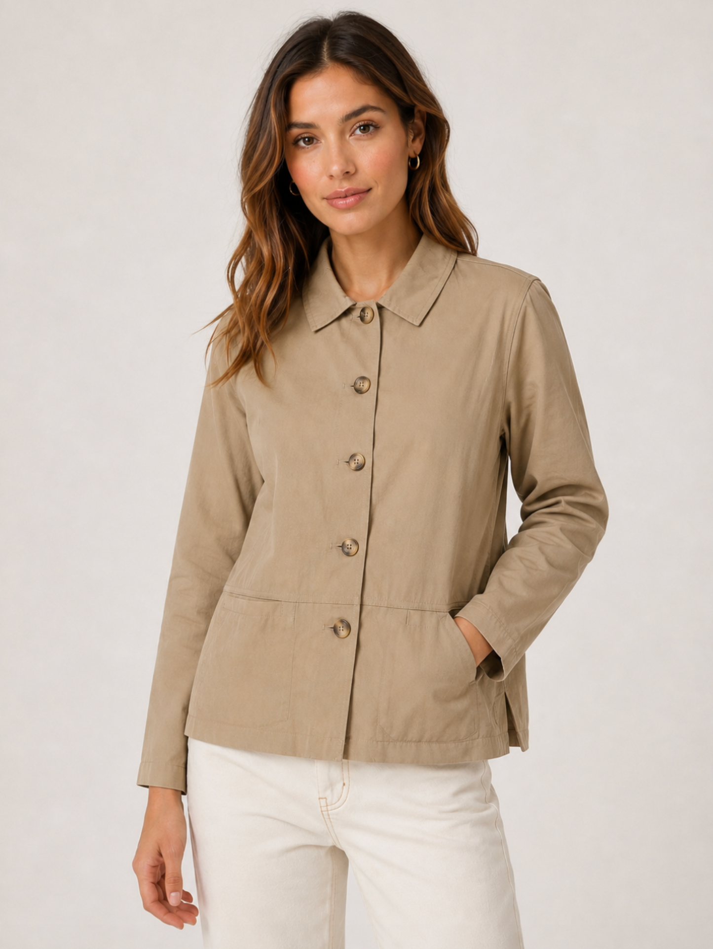Elliott Lauren Button Up Coat