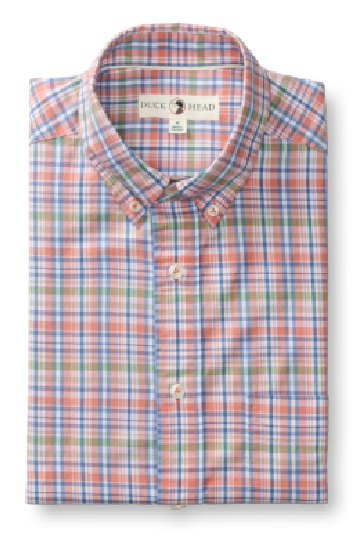Cotton Twill Sport Shirt in Rosewood
