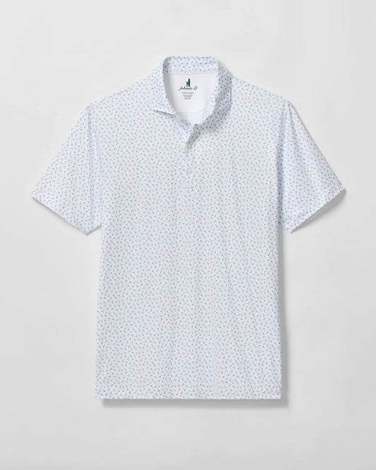 Johnnie-O Performance Featherweight Polo- Tini Dancer