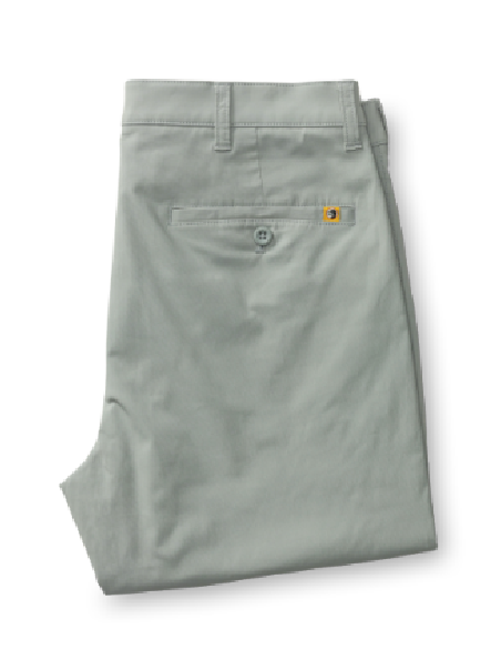 Harbor Performance Chino in Quarry Grey