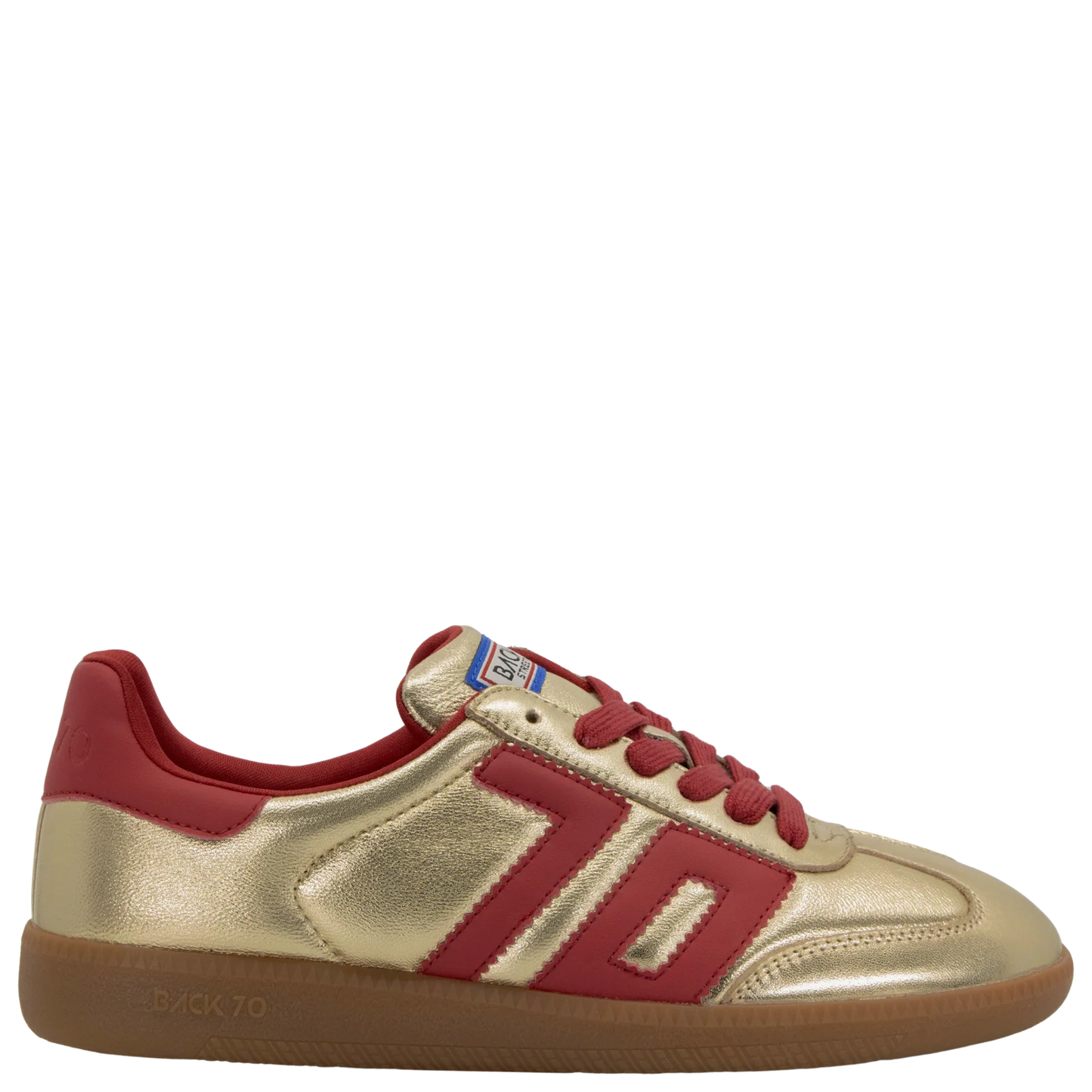 Cloud NM in Gold Red Sneakers