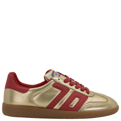 Cloud NM in Gold Red Sneakers