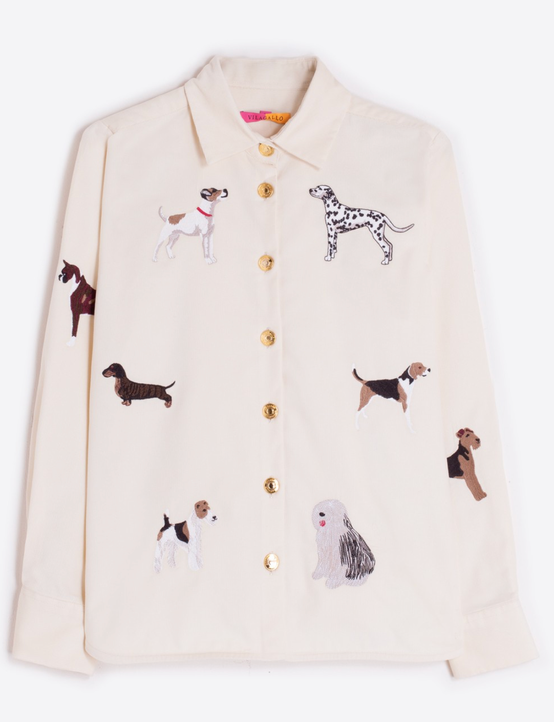 Shirt Isa Emb Micropana Crudo