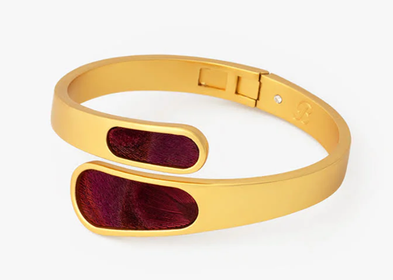 Lyra Bezel Hinge Cuff