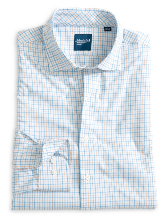 Everyday Performance Button Down Shirt-Briney Tattersall