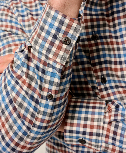 Performance Flannel Button Down-Krause