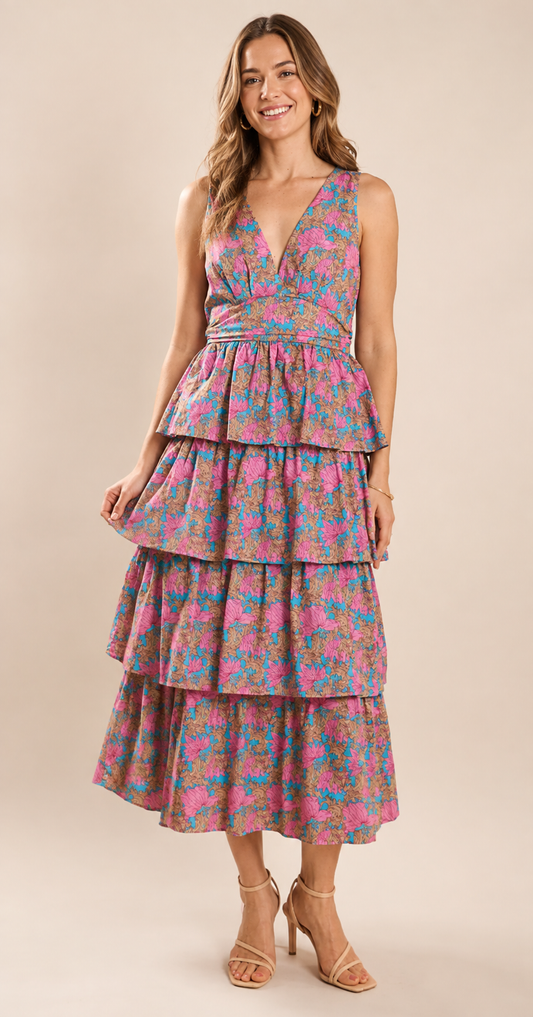 April Showers Maxi Dress