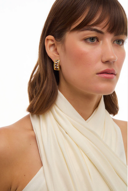 Fortune Hill Stud Earrings