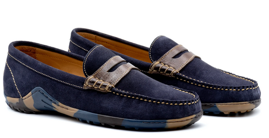 Bill Suede Penny Loafers