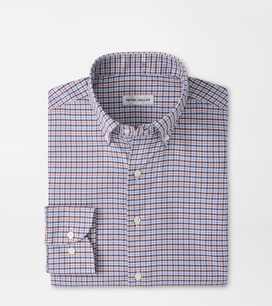 Peter Millar Wayne Performance Twill Sport Shirt