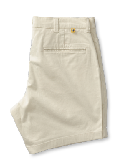 7" Gold School Chino Short in Khaki