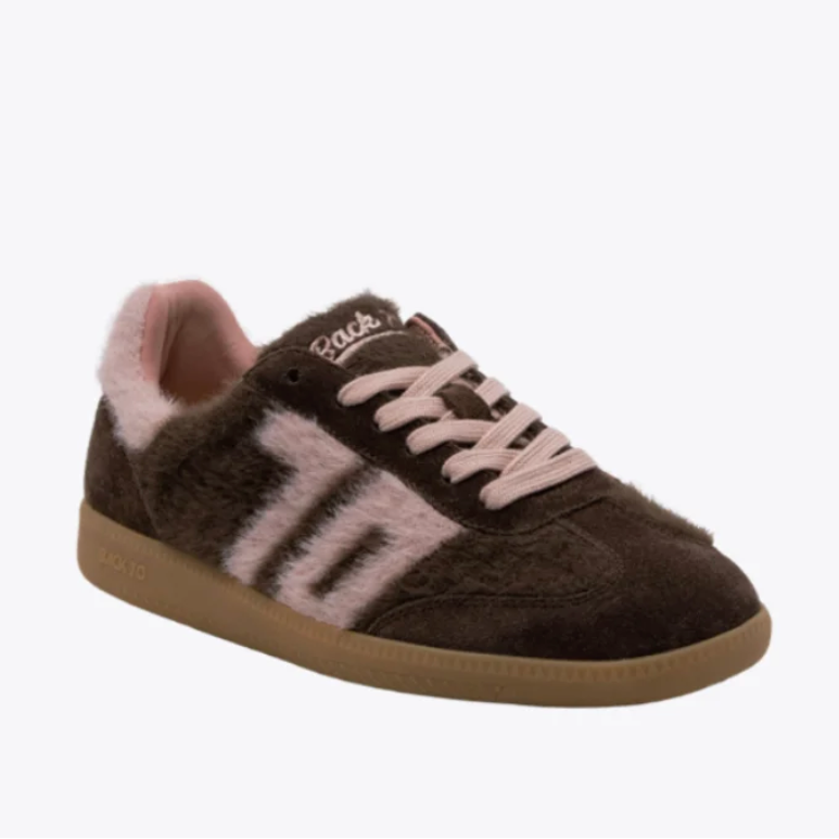 Mohair in Coffee Pink
