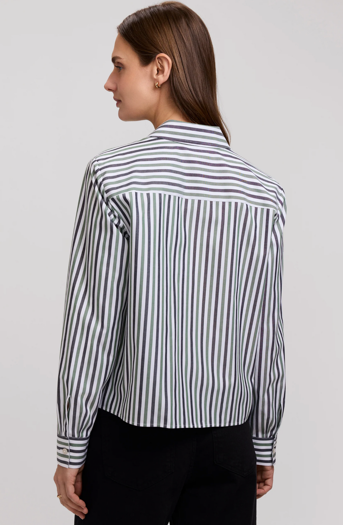 Foxcroft Jodie Striped Shirt