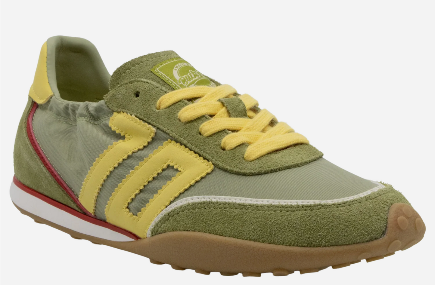 Paris in Olive Sneakers