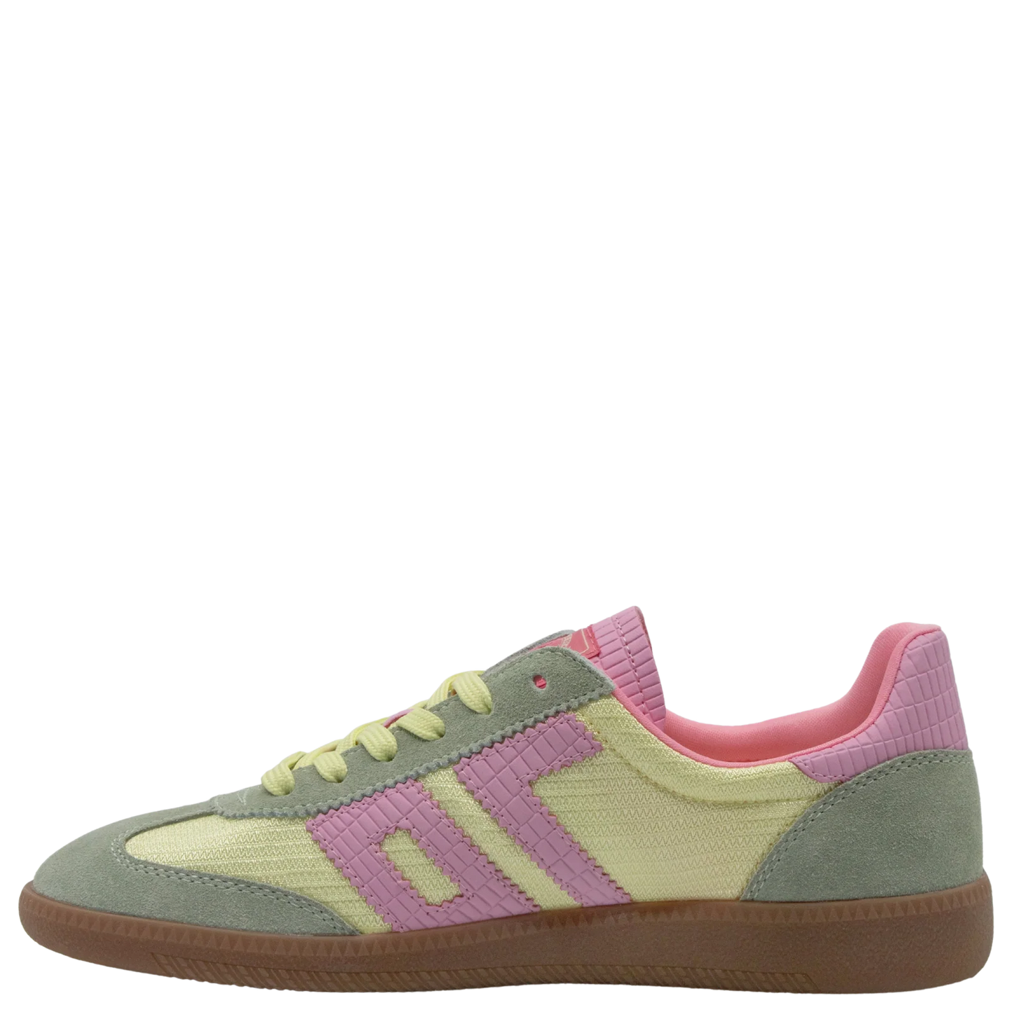 Ghost C26 in Lt Yellow Lt Green Pink Sneakers