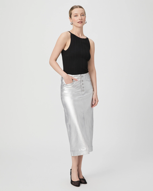 Paige Meadow Midi Skirt