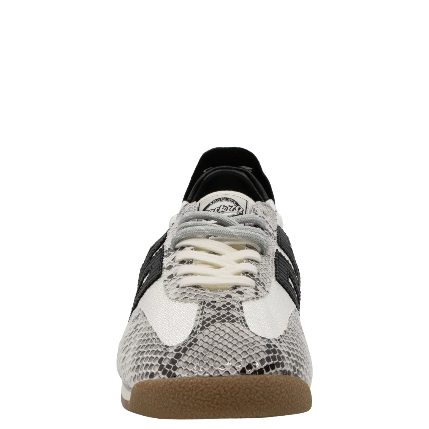 Rocket in White Stone Sneakers