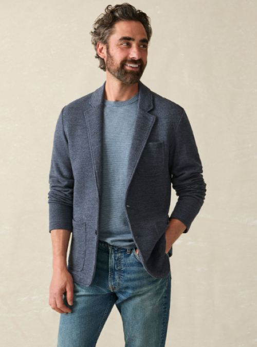 Faherty Inlet Blazer