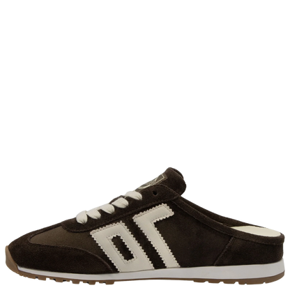 Venice W26 in Velvet Coffee Backless Sneakers