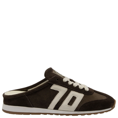 Venice W26 in Velvet Coffee Backless Sneakers